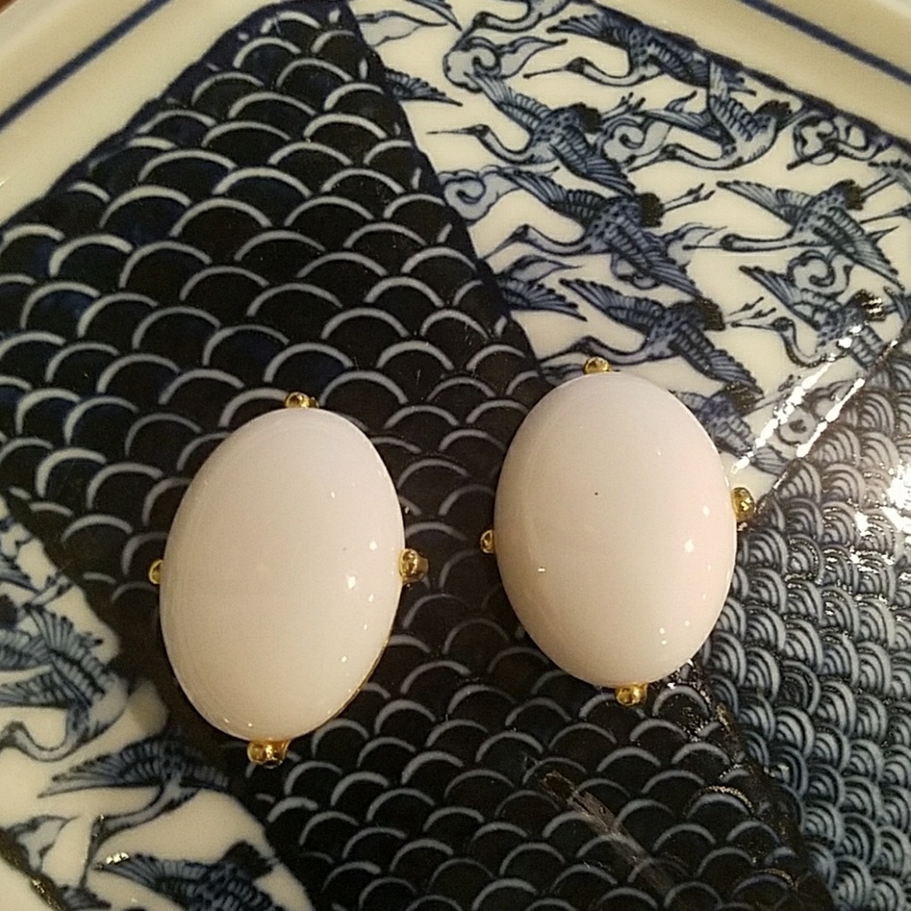 Vintage clip on earrings!